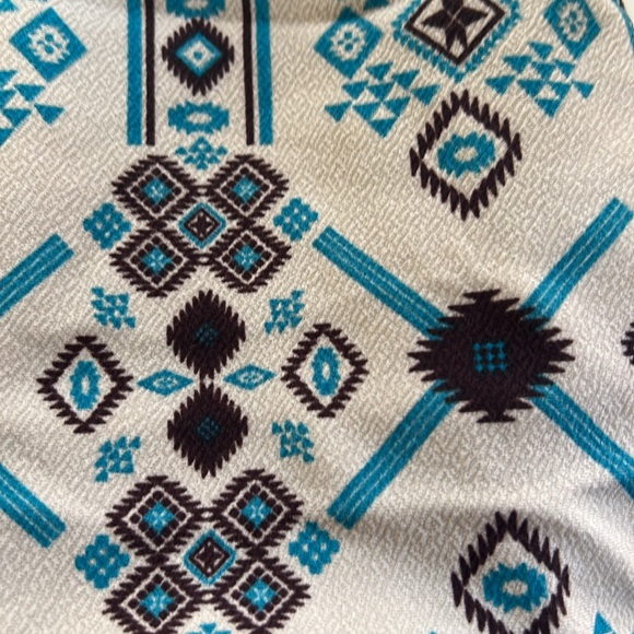 LulaRoe NWT Cassie comfy pencil skirt medium GREY AZTEC - Picture 2 of 3